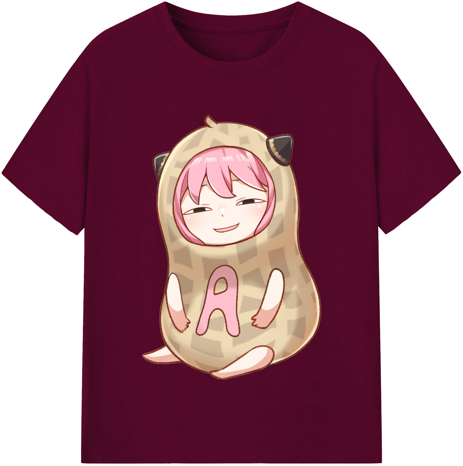 （画像用） SPY×FAMILY间谍家家酒 レディースカジュアルプリントTシャツ（綿100％）